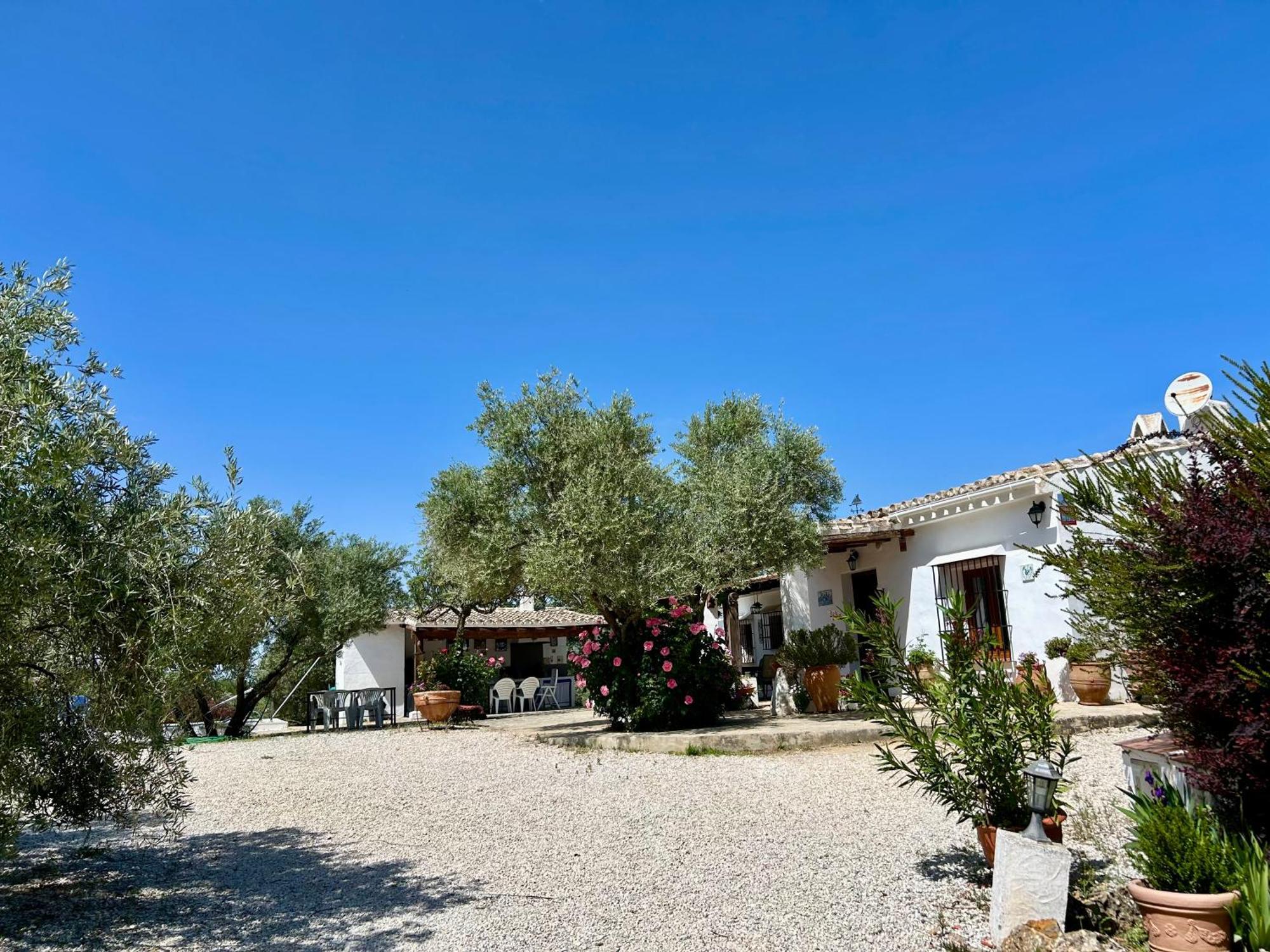 Refugio Andaluz Con Piscina Entre Olivos Villanueva de Tapia Exterior photo