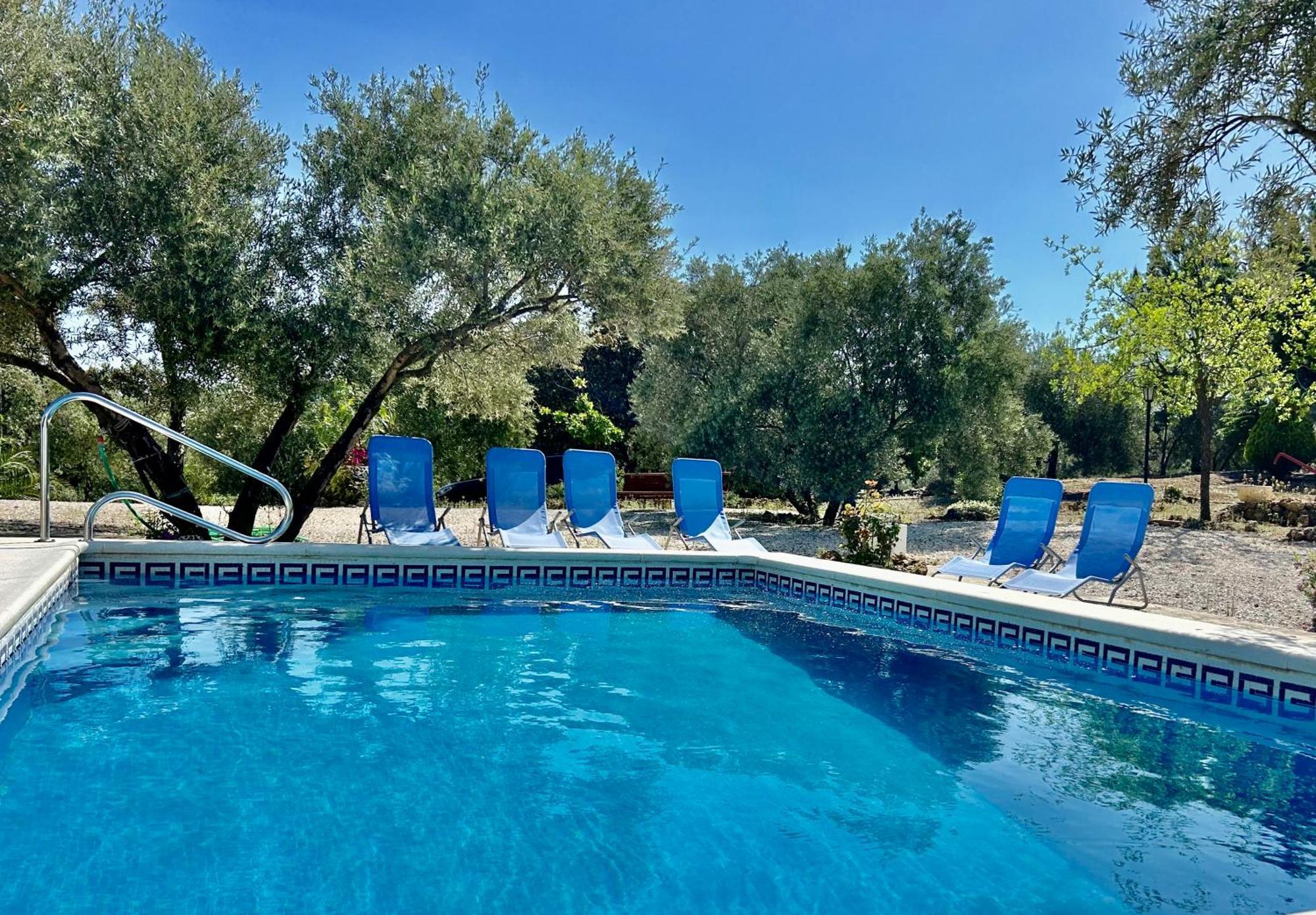 Refugio Andaluz Con Piscina Entre Olivos Villanueva de Tapia Exterior photo